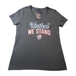 Fanatics Women United We Stand Top Gray Size M New